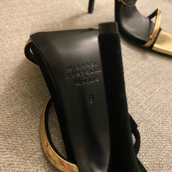 Michael Costello x Revolve Gwenn Heel Sandals NEW - Picture 4 of 6